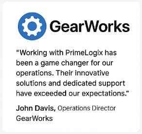 Testimonial 1 - Industry Partner
